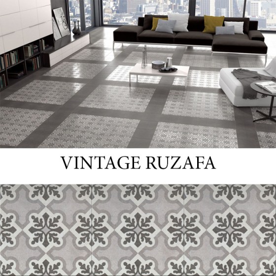 IMPORTILES VITAGE RUZAFA 25x25